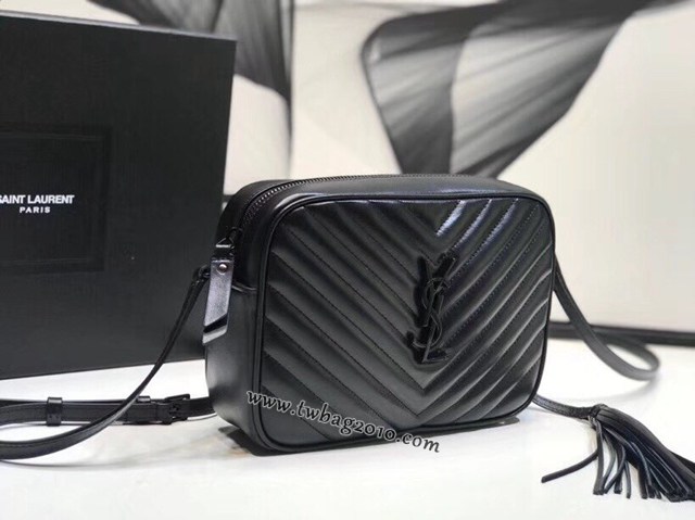 YSL专柜款女包 聖羅蘭經典款MONOGRAM SAINT LAURENT相機包 YSL肩背斜挎包 520534  jjh1191